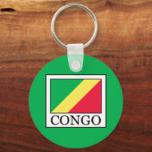 Congo-Brazzaville Sleutelhanger (Voorkant)