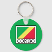 Congo-Brazzaville Sleutelhanger (Achterkant)