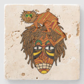 Congo JoJo Stenen Onderzetter (Voorkant)