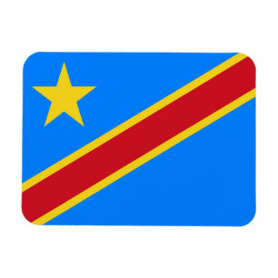 Congo Kinshasa Vlag Magneet