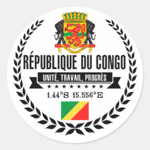 Congo Ronde Sticker