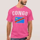 Congo Tshirt Cadeau République Démocratique Du Con (Devant)