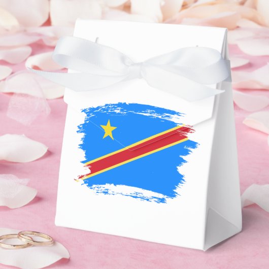 Congo vlag bedankdoosjes (Huwelijk)