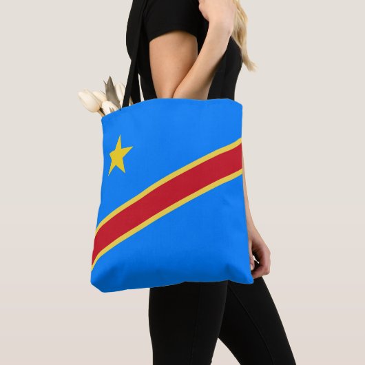 Congo vlag draagtas (Dichtbij)