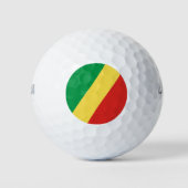 Congo-vlag Golfballen (Voorkant)