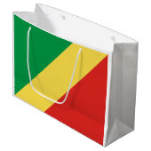 Congo-vlag Groot Cadeauzakje (Voorkant Gekanteld)