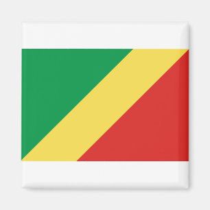 Congo-vlag Magneet