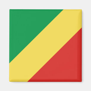 Congo-vlag Magneet