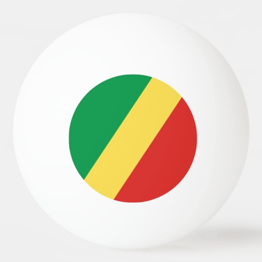 Congo-vlag Pingpongballen (Voorkant)