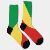 Congo-vlag Sokken (Rechts)