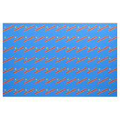 Congo vlag stof (Yard (91,4 cm))