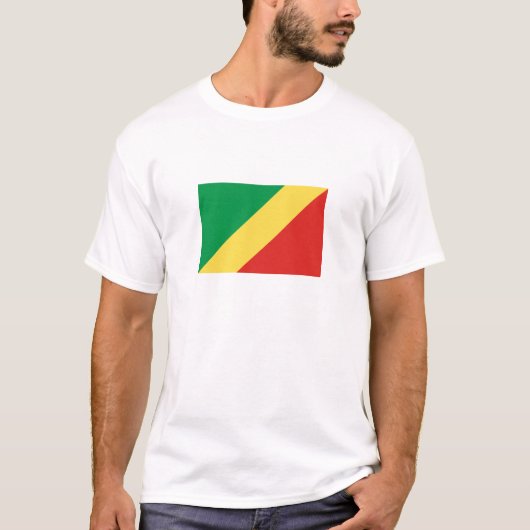 Congo-vlag T-shirt (Voorkant)