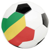 Congo-vlag Voetbal (Drie kwart)