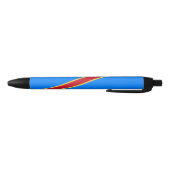 Congo vlag zwarte inkt pen (Bodem)