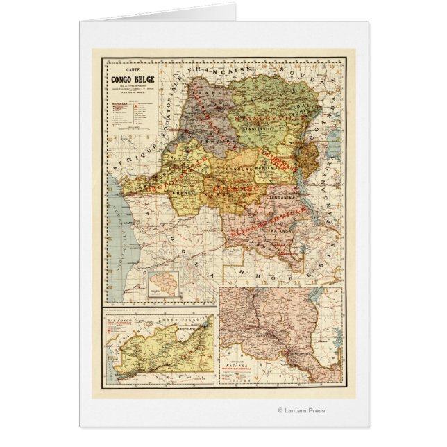 CongoCarte panoramiqueCongo (Devant)