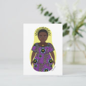 Congolees Matryoshka-Briefkaart Briefkaart (Staand voorkant)