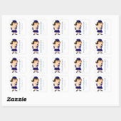 Congrats Afstuderen Girl Stickers (Vel)