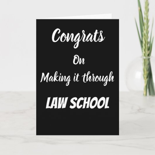 Congrats bij het maken van het door de Kaart van (Voorkant)