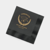 Congrats de graduation en typographie moderne (Gauche)