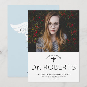 Congrats Doc Afstuderen Aankondiging