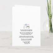 Congrats Dog Biscuits Kaart (Achterkant)