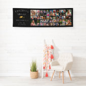 CONGRATS Modernes GRAD 53 Photo Collage Bannière (En situation)