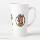 Congrats Monkey Mug – Fun Celebration Drinkware Latte Mok (Rechts)