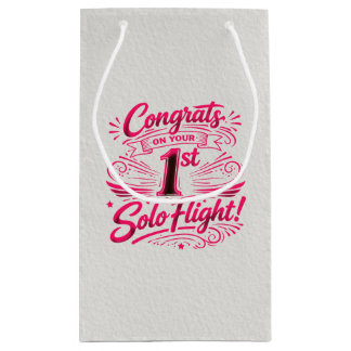 Congrats on your 1st Solo Flight! Klein Cadeauzakje