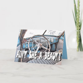 CONGRATS OP de NIEUWE AUTO, Kaart