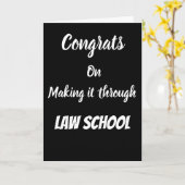 Congrats sur le faire par la carte d'école de (Fleur jaune)