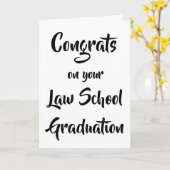 Congrats sur votre carte d'obtention du diplôme (Fleur jaune)