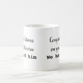 Congrats sur votre tasse de divorce ! Maintenant (Centre)