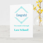 Congrats vous l'avez fait par la carte d'école de (Fleur jaune)