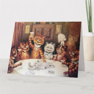 CONGRATULATIE VOOR KAT-WEDDING BIG-KAARTLOUIS WAIN KAART