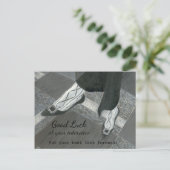 Congratulaties nieuwe baan kaart (Staand voorkant)