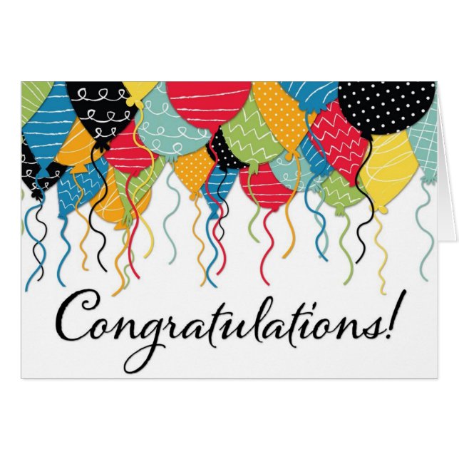 ***CONGRATULATIES VOOR U*** (Voorkant Horizontaal)