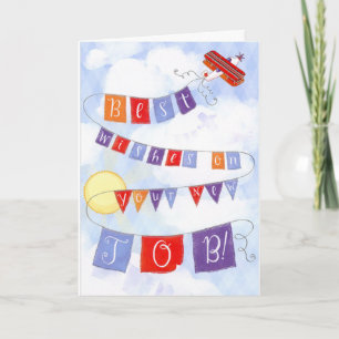 *CONGRATULATIES VOOR UW NIEUWE JOB*-KAART KAART