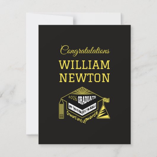 Congratulations, 2026 Graduate! Aankondiging (Voorkant)