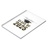 Congratulations Class of 2025 Notitieboek (Linkerzijde)