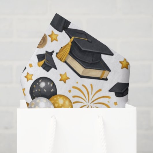 Congratulations Grad Tissue Paper Tissuepapier (Cadeauzakje)