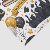 Congratulations Grad Tissue Paper Tissuepapier (Detail)