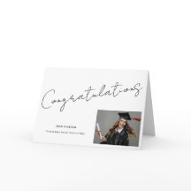 Congratulations Graduate Minimal Graduation