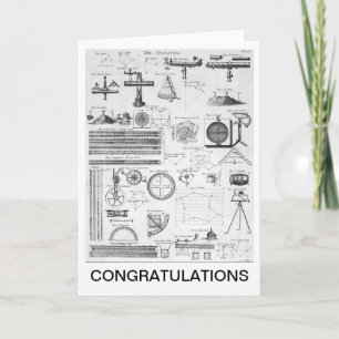 Congratulations Land Surveyor Card Kaart