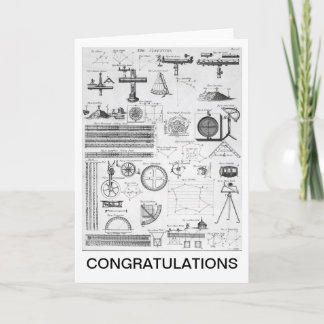 Congratulations Land Surveyor Card Kaart