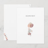 Congratulations Little Mouse New Baby Birth Card Briefkaart (Voorkant / Achterkant)