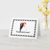 Congratulazioni - Congratualtions het Italiaans Kaart (Gele Bloem)