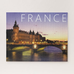 Congres aan de rivier de Seine   Parijs, Frankrijk Legpuzzel