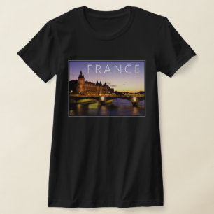 Congres aan de rivier de Seine Parijs, Frankrijk T-shirt