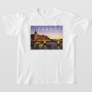 Congres aan de rivier de Seine Parijs, Frankrijk T-shirt