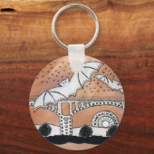 Congres Avenue Bats Sleutelhanger (Voorkant)